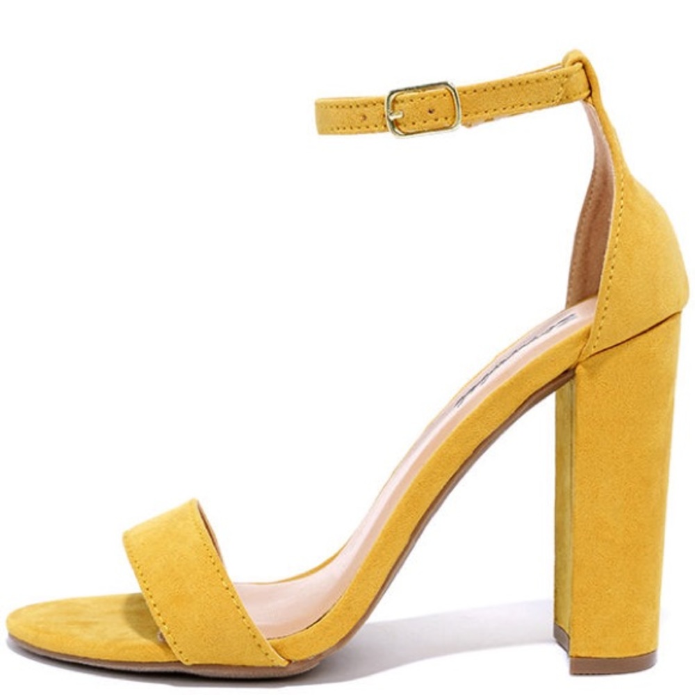 Yellow heels